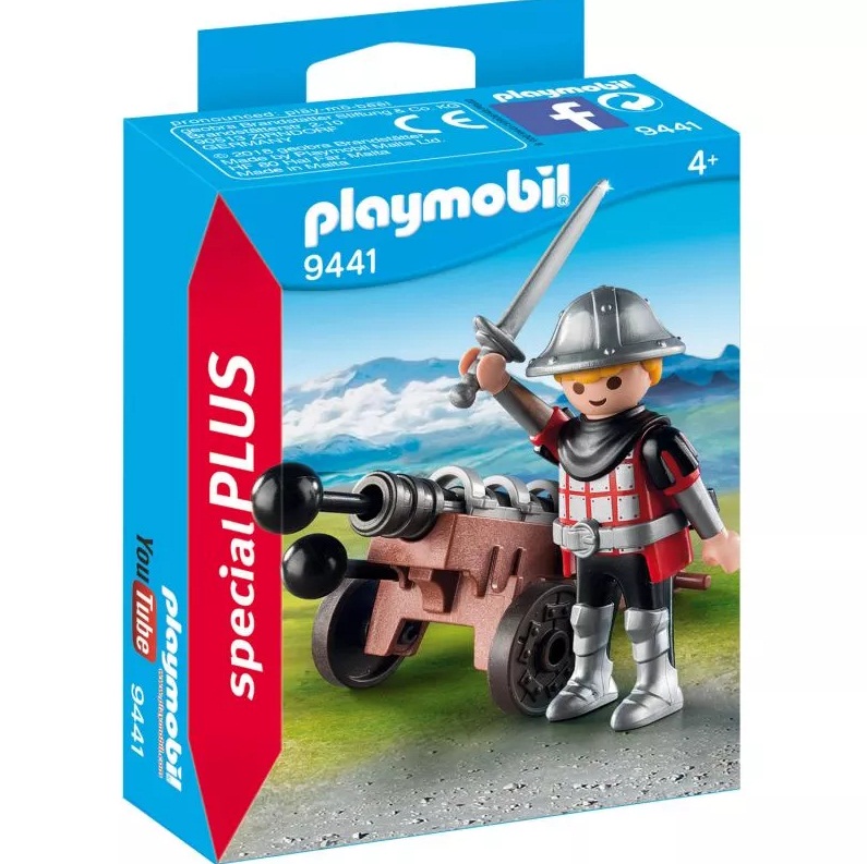 

Конструктор Playmobil. Экстра-набор: Рыцарь с Пушкой