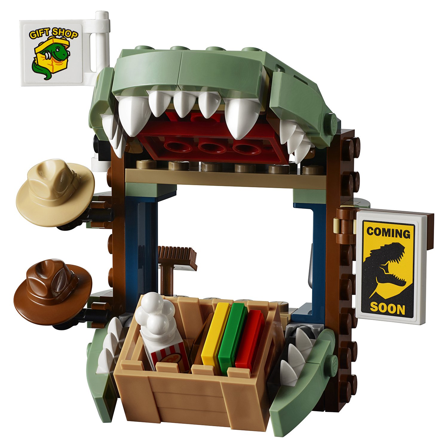 Конструктор Lego Jurassic World - Побег дилофозавра  