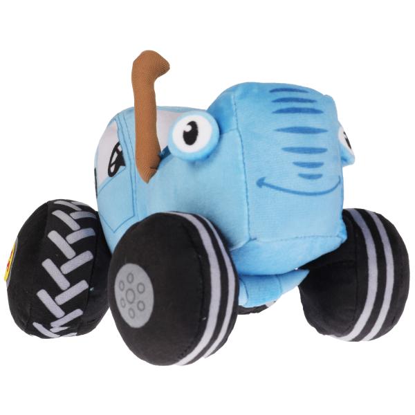 Игрушка мягкая Синий трактор 20 см музыкальный чип  