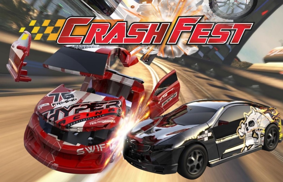 Машинка инерционная CrashFest, 10 см   