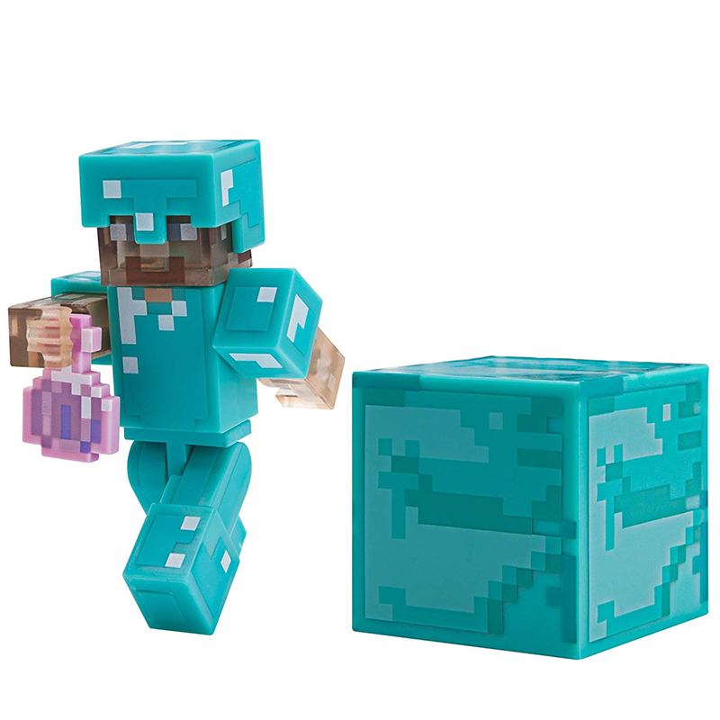 Фигурка из серии Minecraft - Steve with Invisibility Potion, 8 см.  
