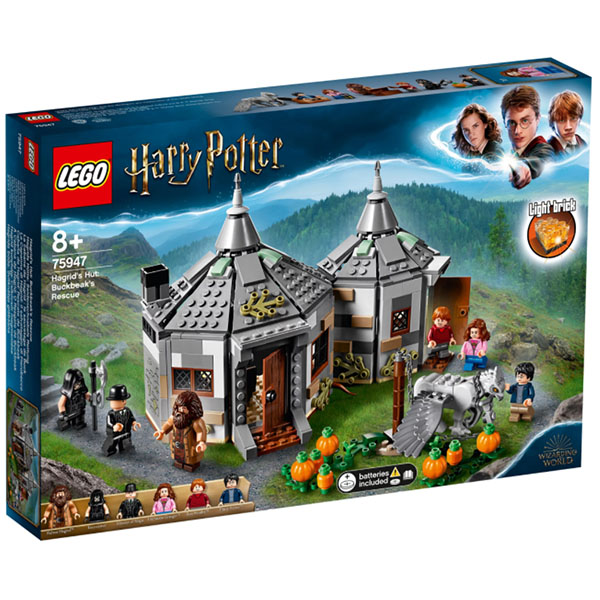 Конструктор Lego Harry Potter - Хижина Хагрида: спасение Клювокрыла  