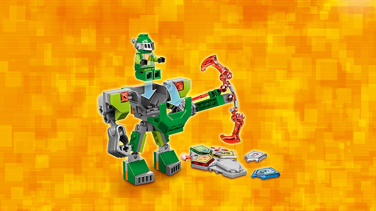 Lego Nexo Knights. Боевые доспехи Аарона  