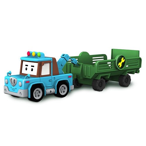 

Игрушечная металлическая машинка Спуки с прицепом