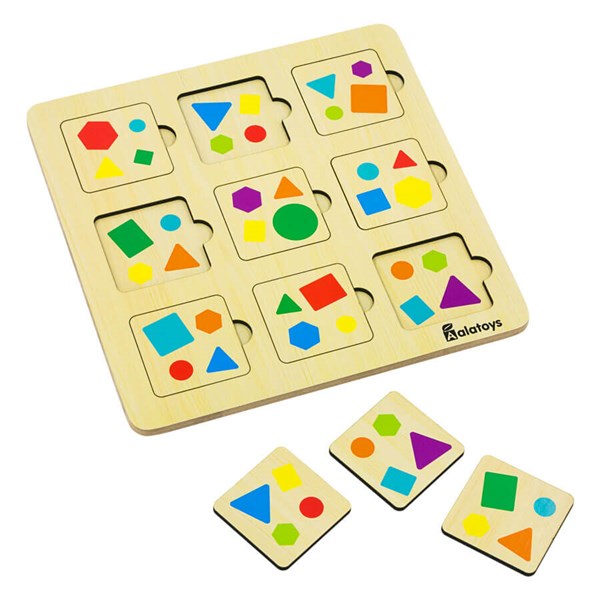 

Настольная игра - Мемори, 6 карточек, 9 ячеек