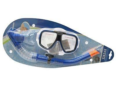 Детская маска для плавания с трубкой - Reef Rider Swim  