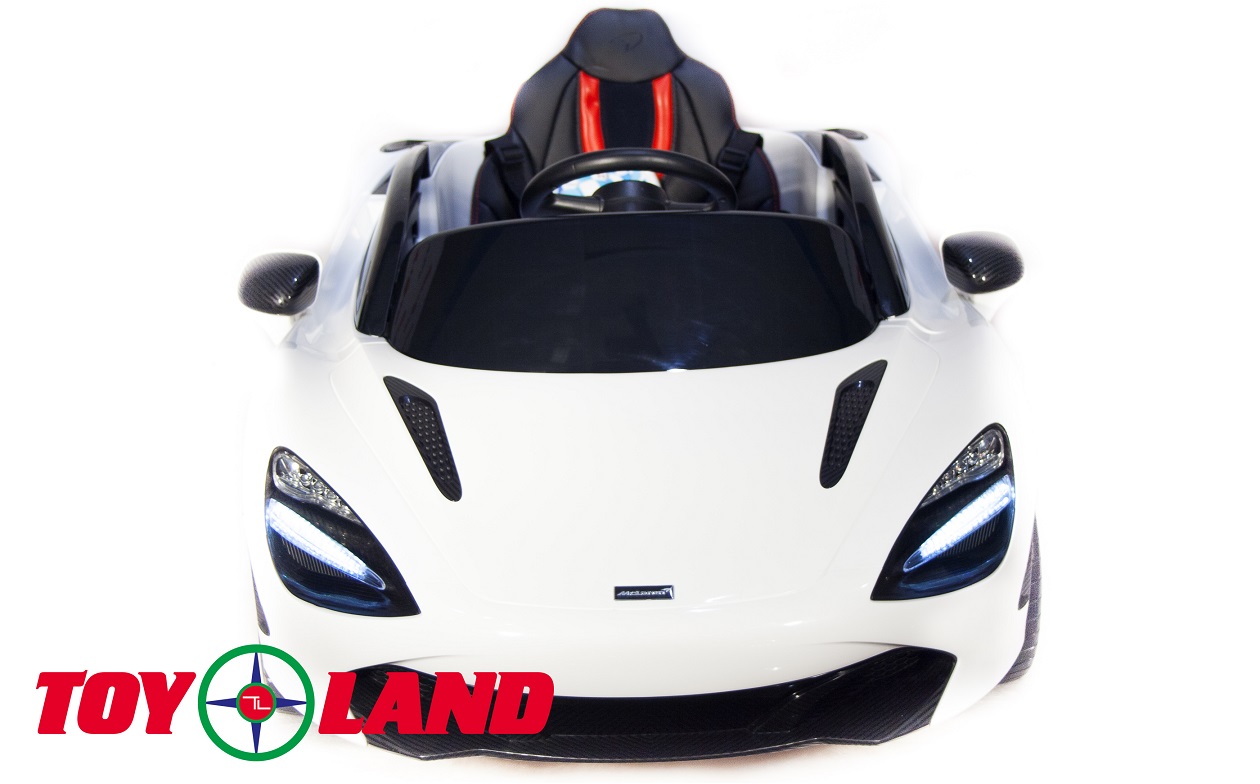 ToyLand Электромобиль Mclaren DKM720S белого цвета 