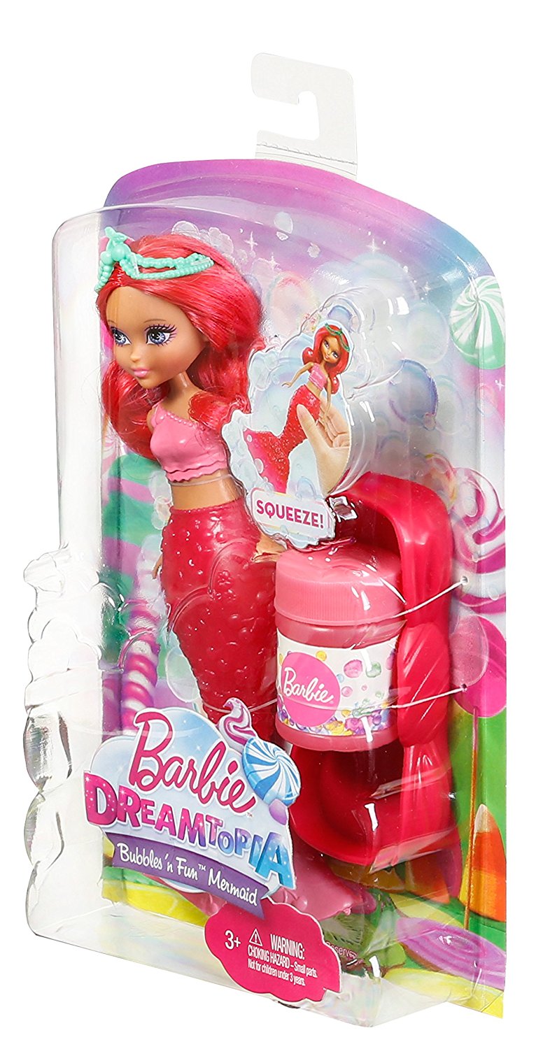 Кукла Barbie - Маленькие русалочки с пузырьками - Стильная  
