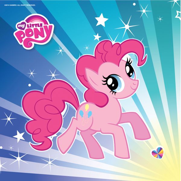 

Набор из 12 салфеток – My little pony