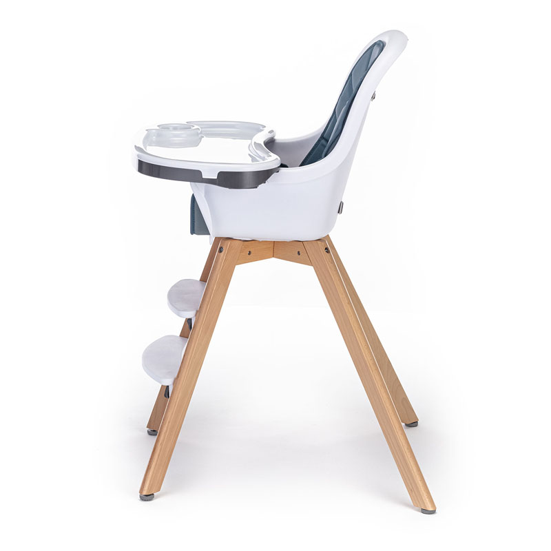 Стульчик для кормления Nuovita Gourmet, Blu, Legno/Синий, Деревянный  