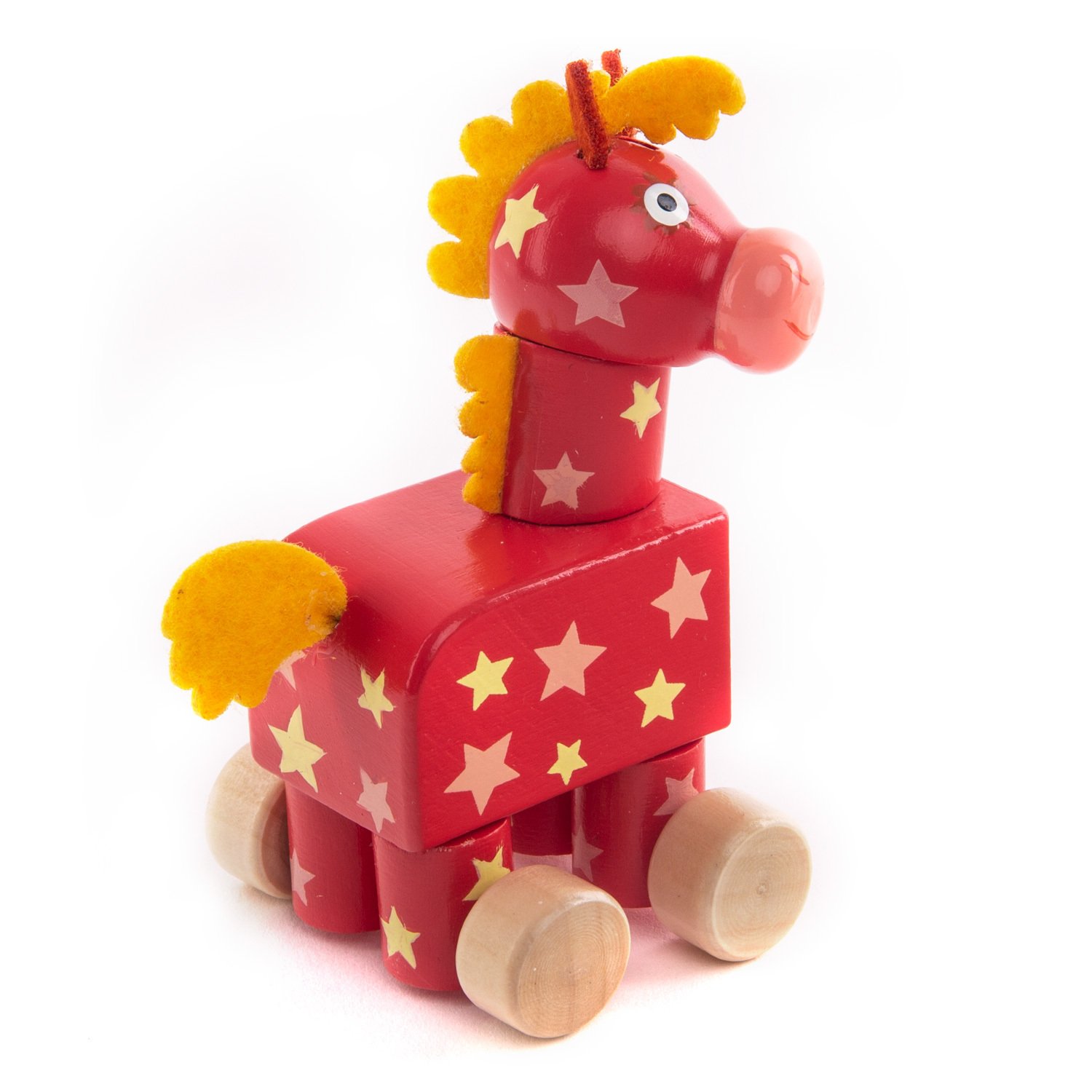 Фигурка деревянная - Лошадка Иго-Го из серии Деревяшки  