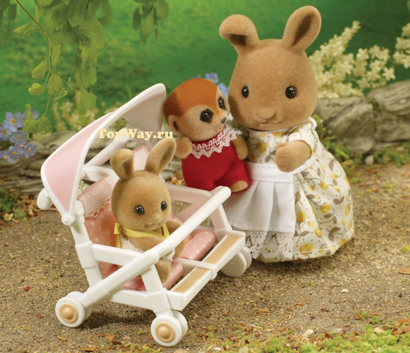 Sylvanian Families - Коляска для двойни  