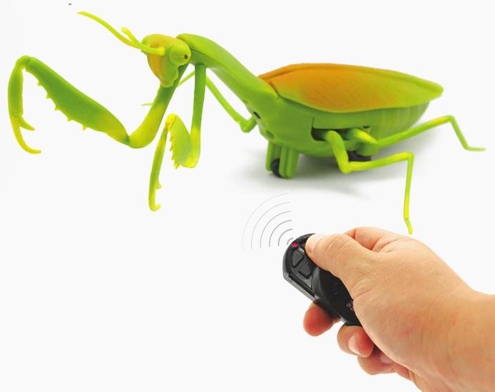 Интерактивная игрушка - Робо-богомол на ИК управлении, световые эффекты  