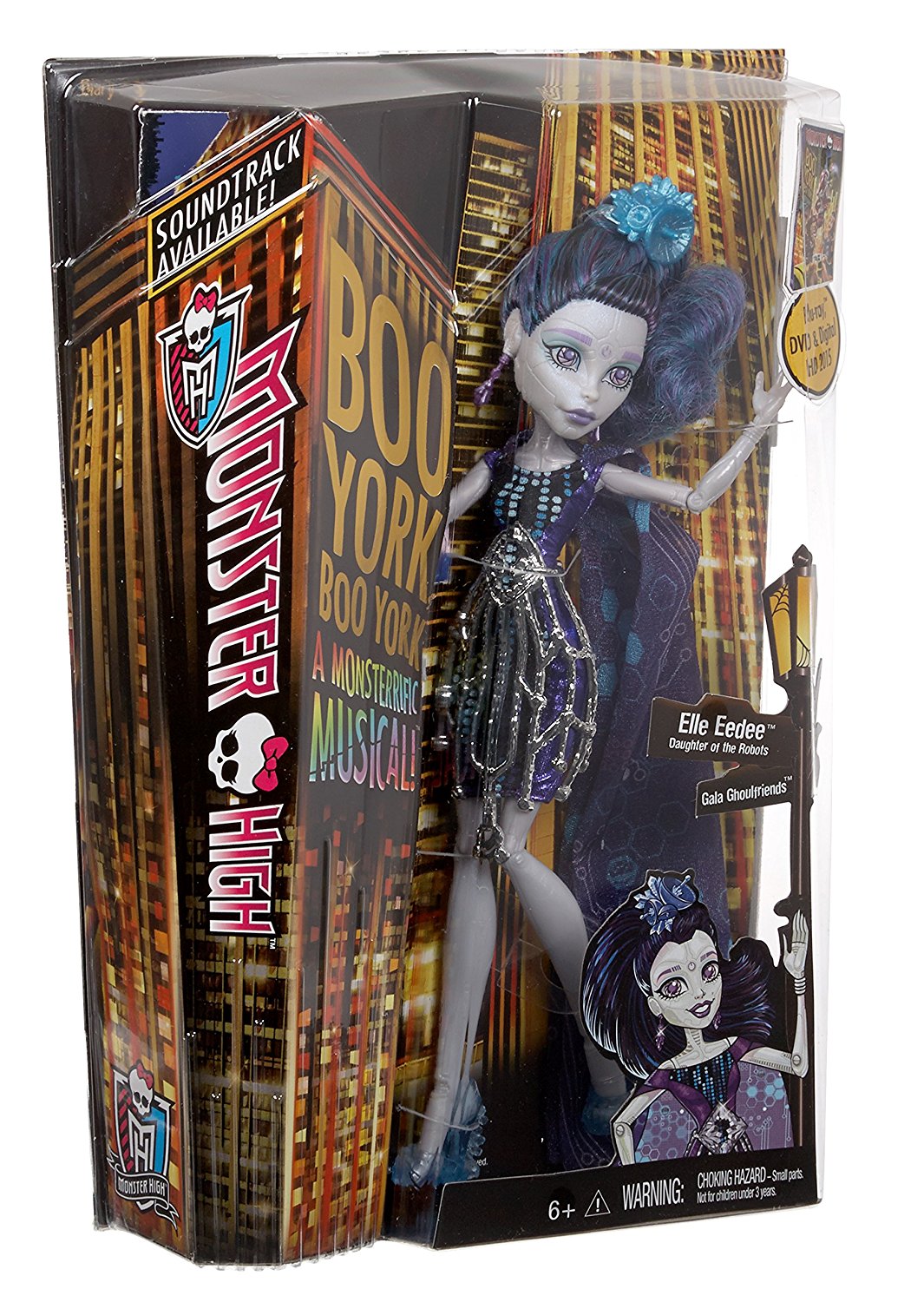 Кукла Monster High Boo York - Элль Иди, 27 см  