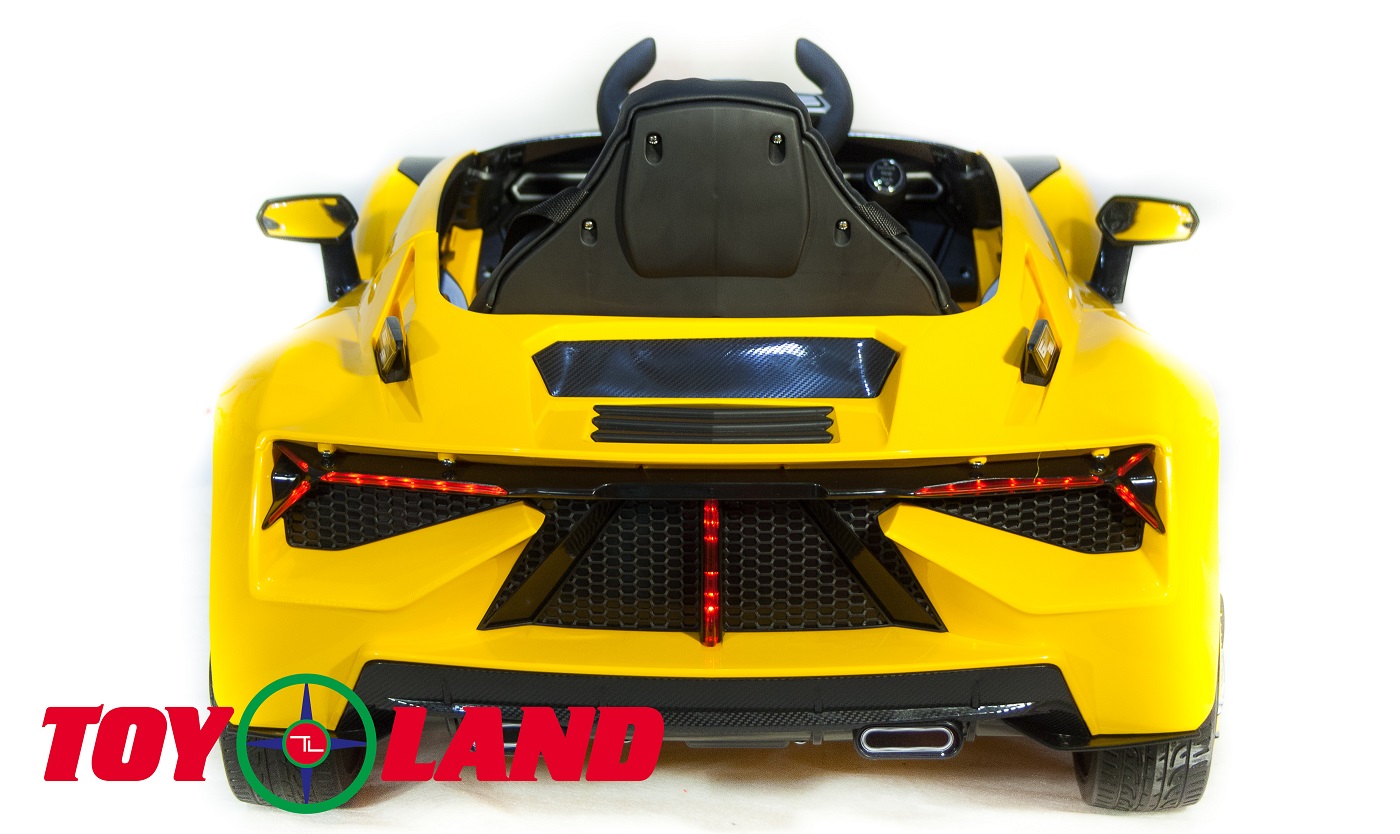 Электромобиль ToyLand Lamborghini YHK2881 желтого цвета 