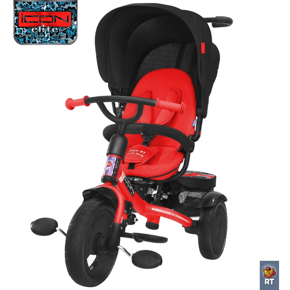 Велосипед RT ICON elite NEW Stroller by Natali Prigaro Black brilliant . 