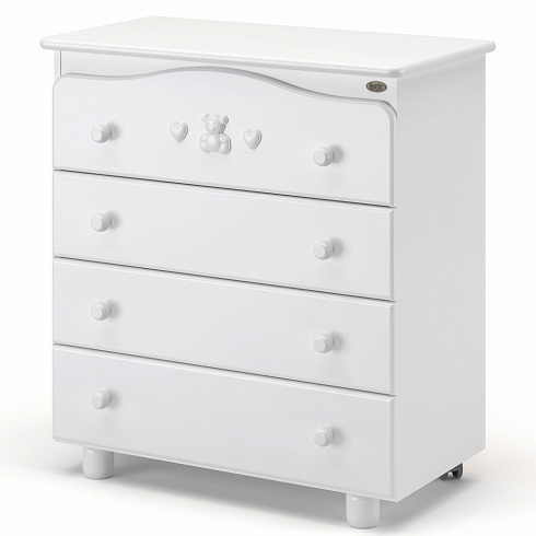 

Детский комод – Nuovita Lusso. Bianco/Белый