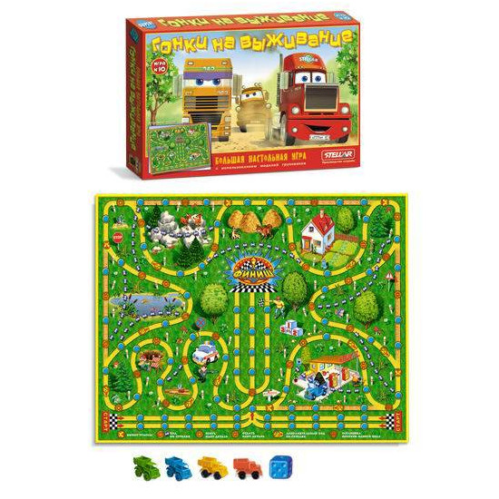 

Игра настольная Тачки - Гонки на выживание