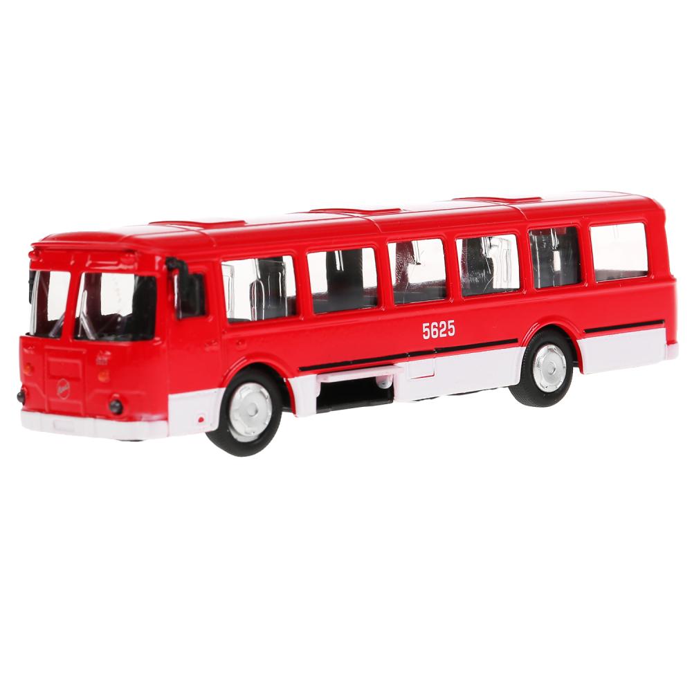 Автобус Лиаз-677 инерционный, двери открываются, 15 см  