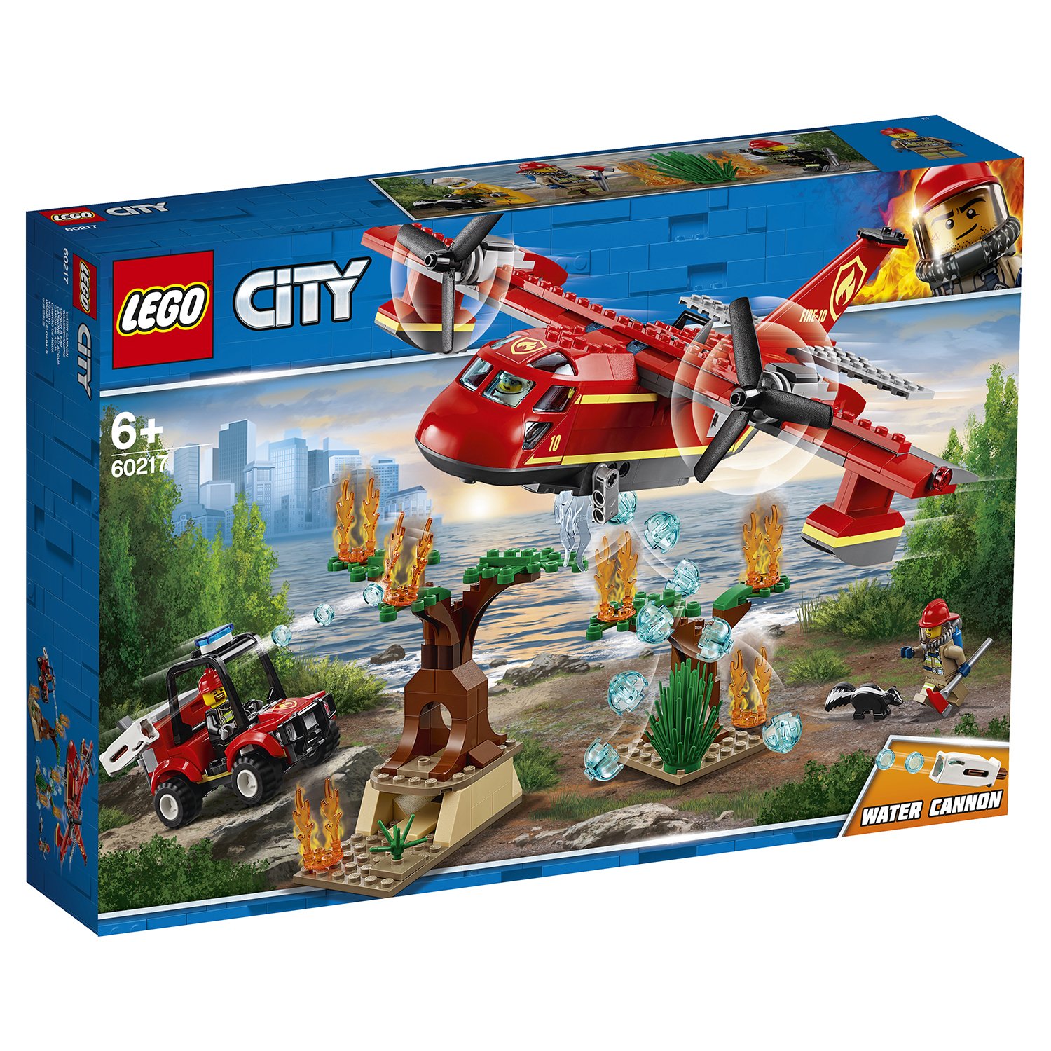 Конструктор Lego®  City Fire - Пожарный самолёт  