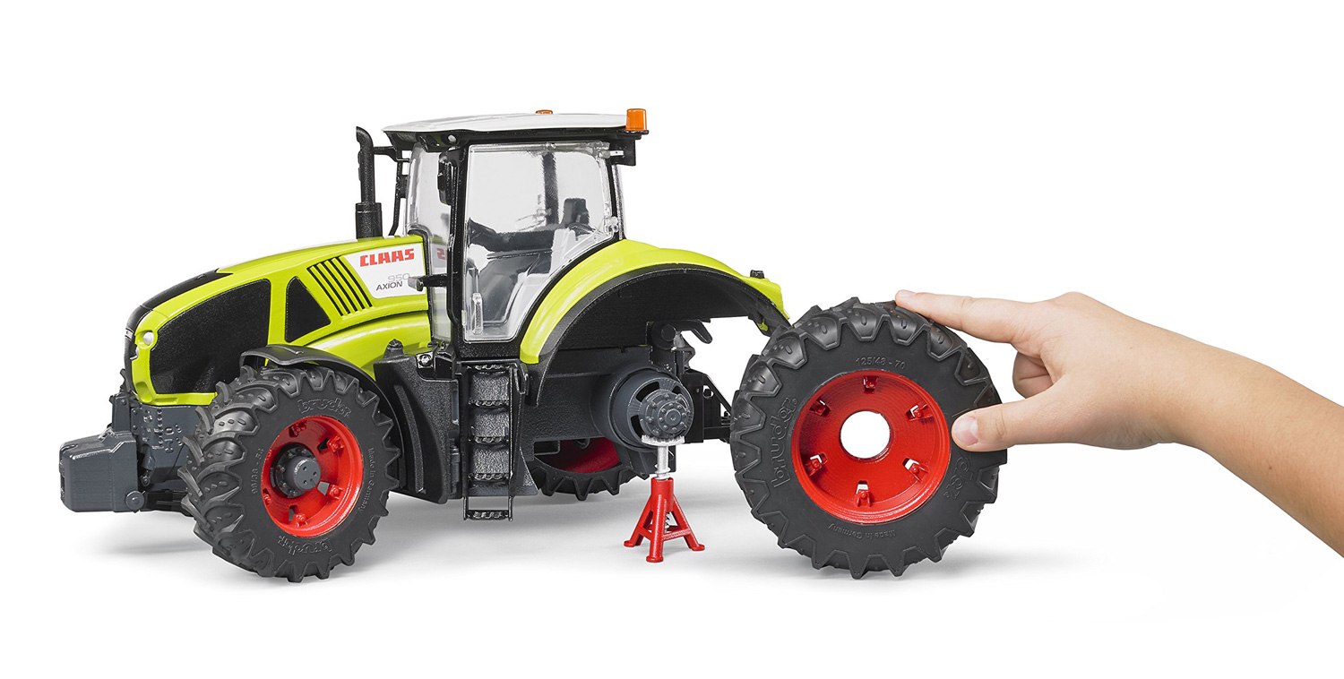 Трактор Bruder Claas Axion 950 c погрузчиком  