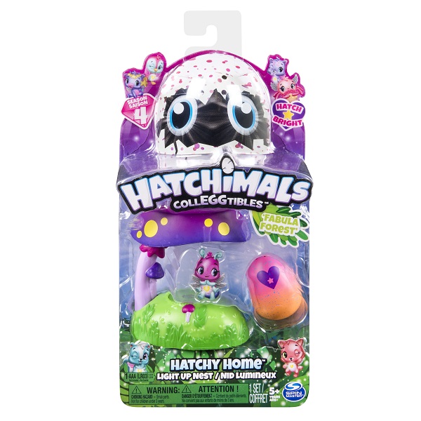 Игровой набор Hatchimals - Домик-гнездо Лес, свет  