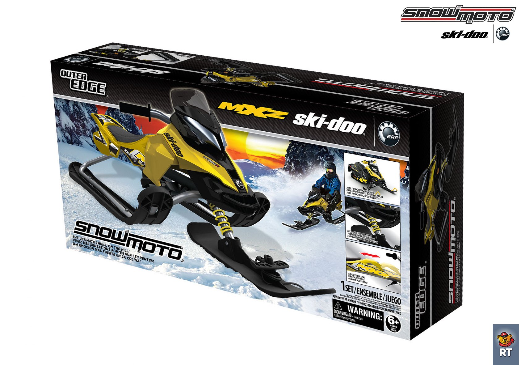 Снегокат Snow Moto Ski Doo MXZ-X Yellow  