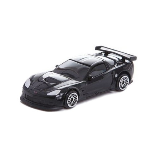 Машина металлическая RMZ City - Chevrolet Corvette C6-R, 1:64, цвет черный / желтый  