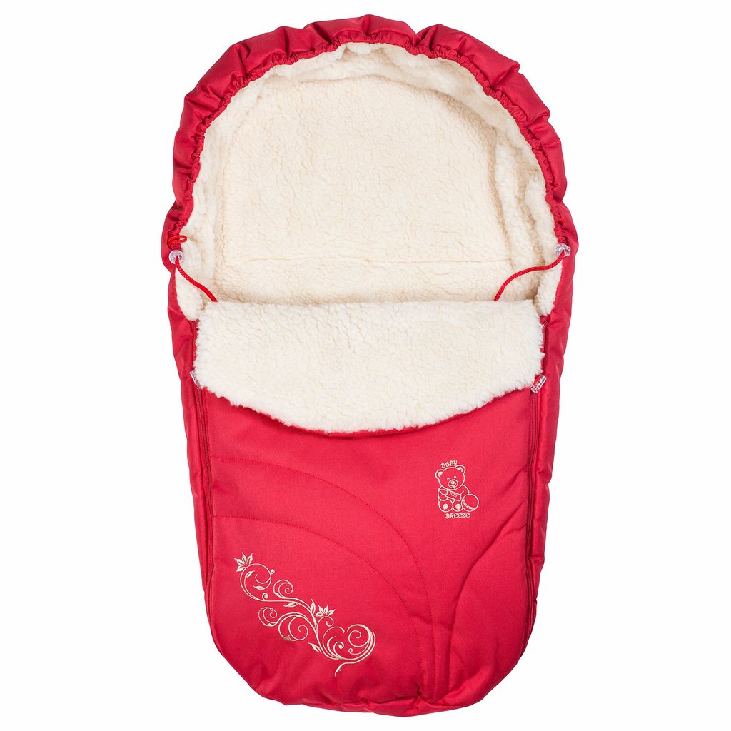 

Конверт для санок закрытый, красный