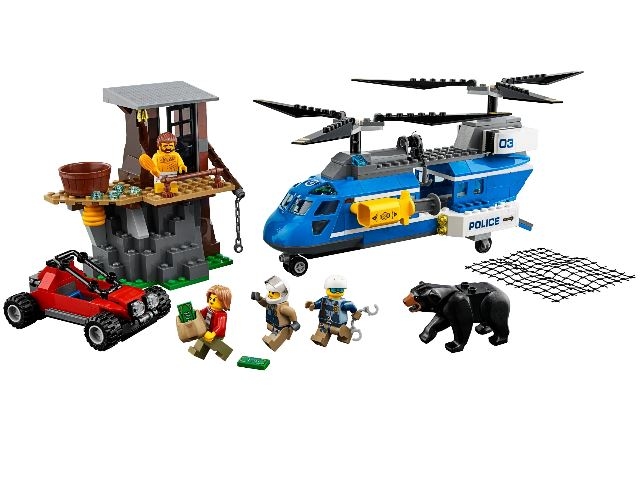 

Конструктор из серии Lego City - Погоня в горах