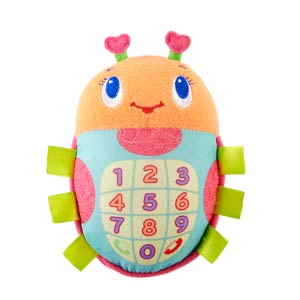 Развивающая игрушка мобильный телефон «Божья коровка»  