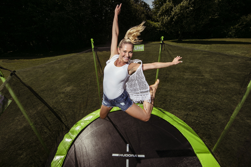 Батут Hudora Family Trampoline 300V  