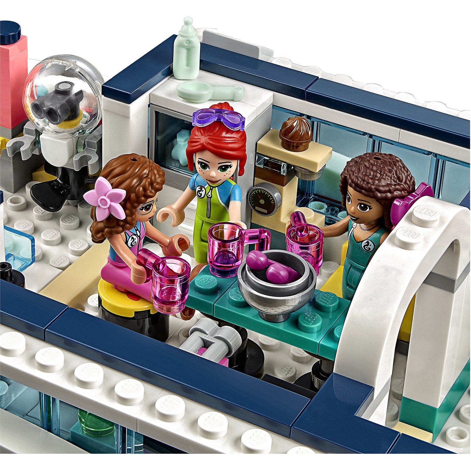 Конструктор Lego®  Подружки - Катер для спасательных операций  