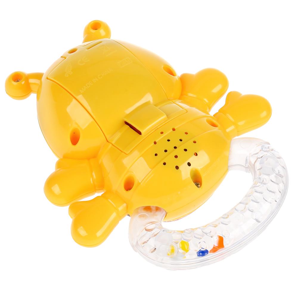 Развивающая игрушка Пчелка, колыбельная медведицы из м/ф Умка, со светом  
