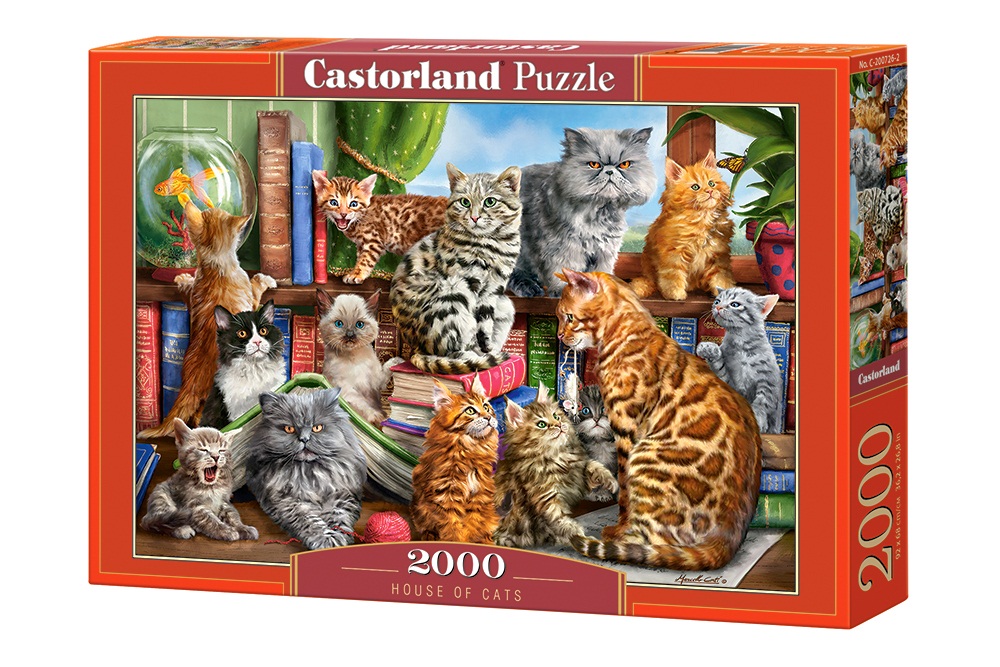 

Пазлы Castorland – Кошки, 2000 элементов