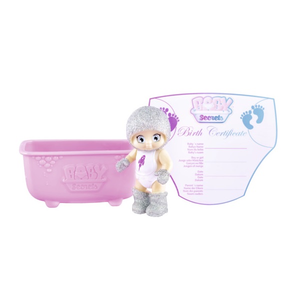 Игровой набор Бэби Секрет - Кукла с ванной, 6 см, 2 волна  
