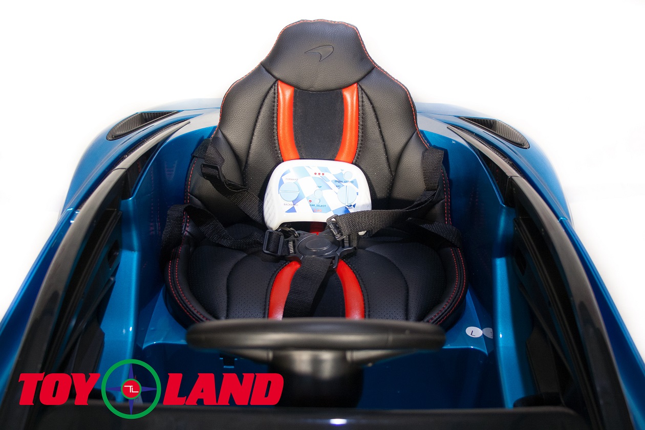 ToyLand Электромобиль Mclaren DKM720S синего цвета 