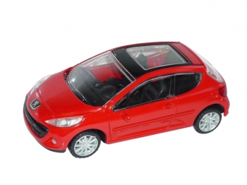 Металлическая машинка Peugeot 207, масштаб 1:43 