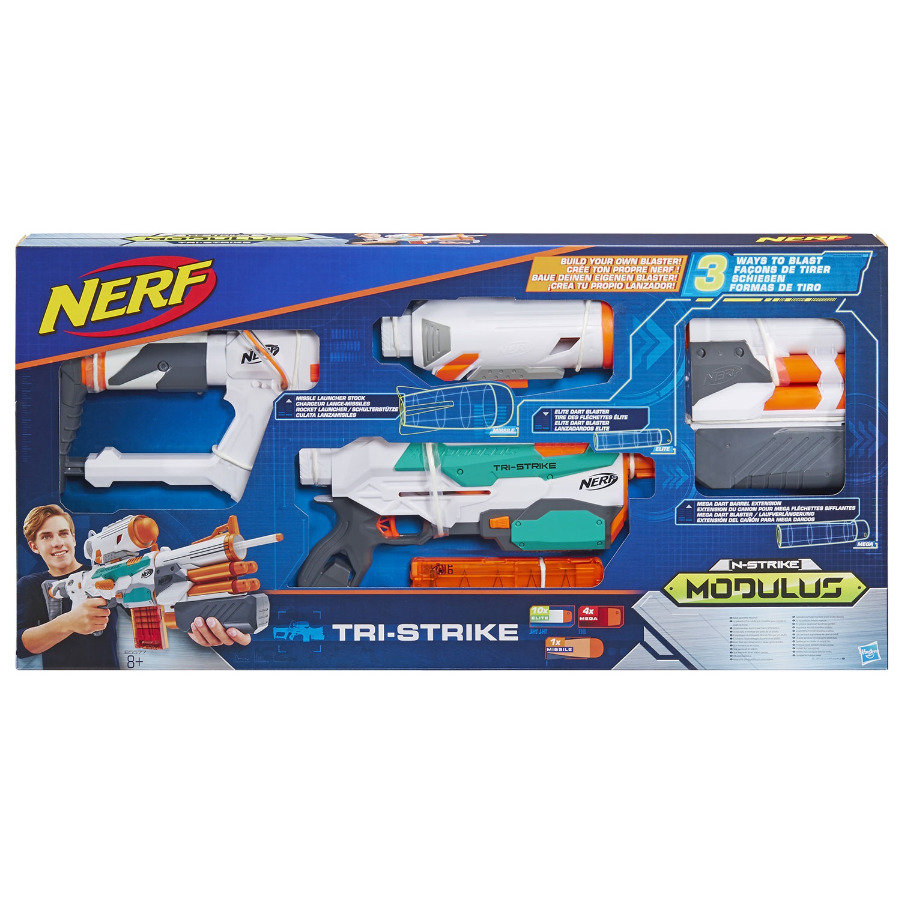 Бластер Nerf Модулус - Три-Страйк  