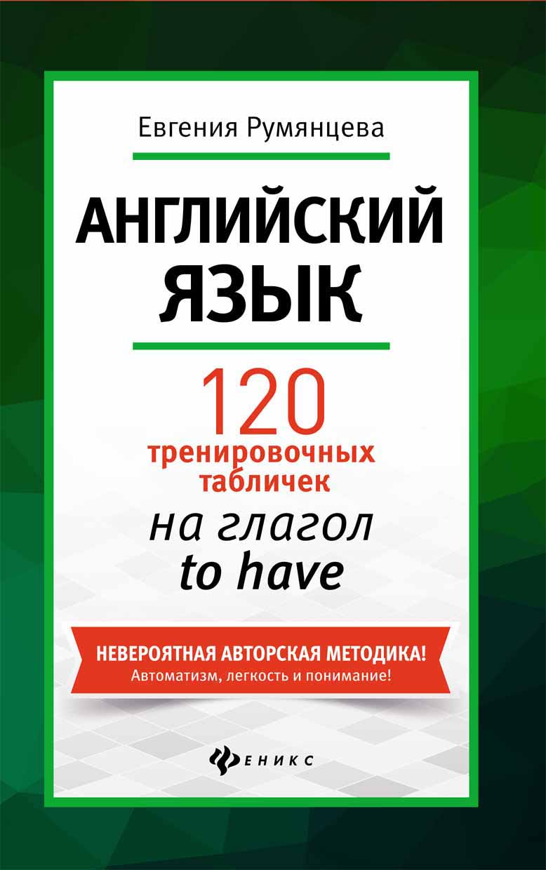 

Английский язык: 120 тренировочных табличек на to have