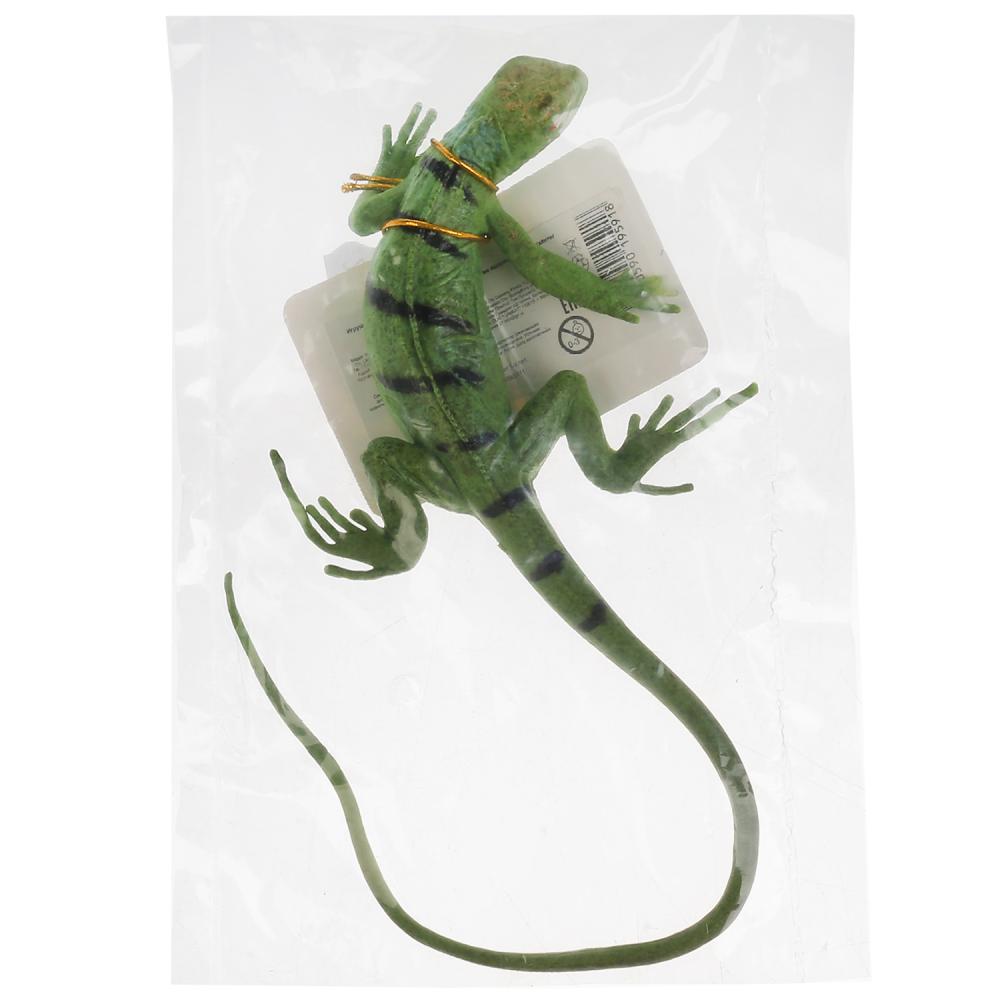 Игрушка из пластизоля – Сцинк, семейство ящериц, 31 см  