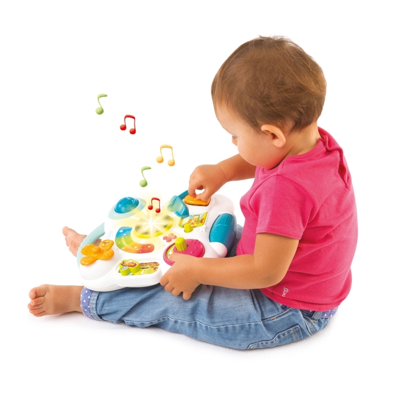 Доска Cotoons для раннего обучения 2 в 1 со световыми и музыкальными эффектами   