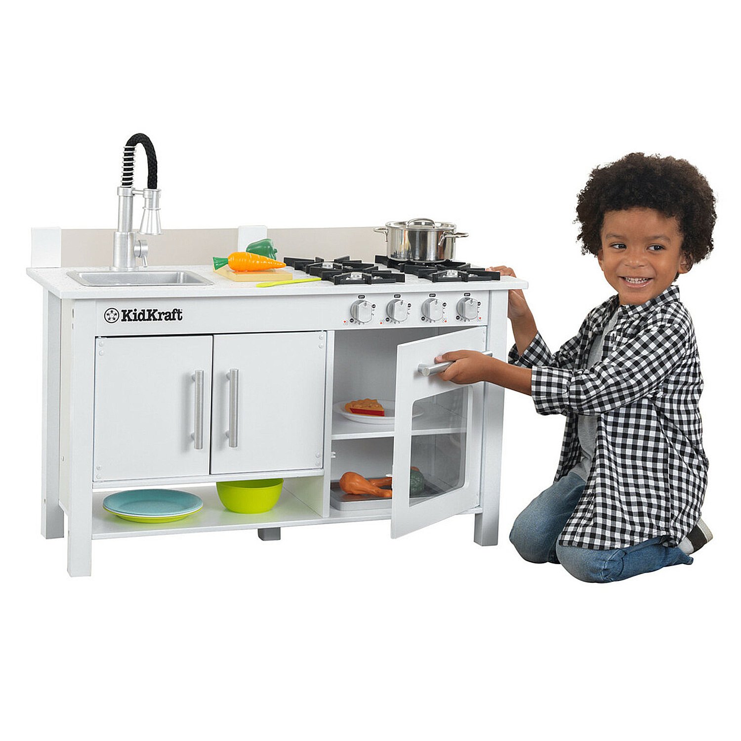 Детская игровая мини-кухня - Маленький повар, цвет белый  