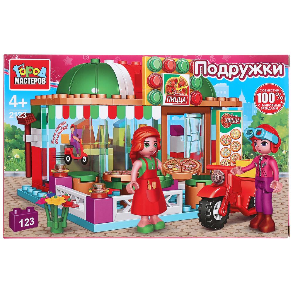 

Конструктор Город мастеров - Пиццерия, 123 детали