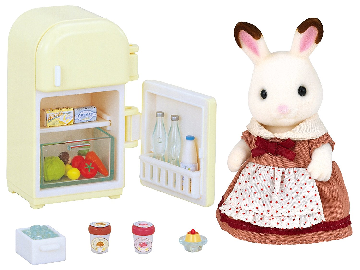 Sylvanian Families - Мама кролик и холодильник  