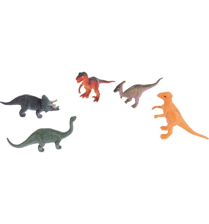 Набор динозавров 5 штук, В мире животных  