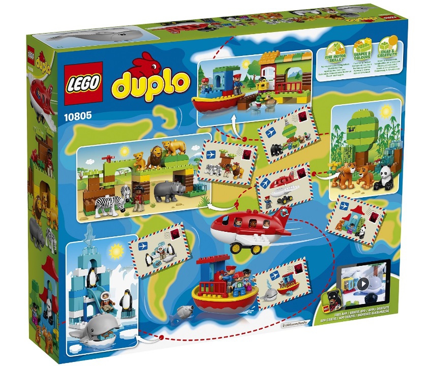 Lego Duplo. Вокруг света - В мире животных  