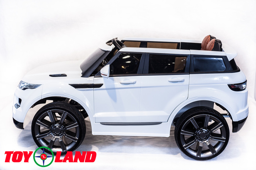 Электромобиль Range Rover белый  