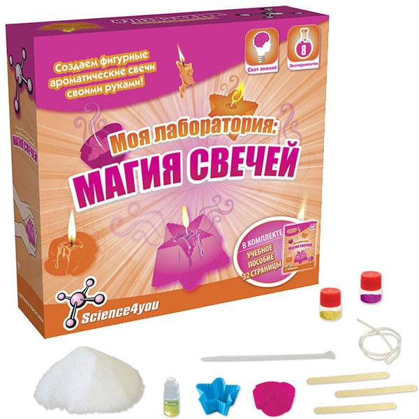 

Science4you Набор опытов - Моя лаборатория: магия свечей