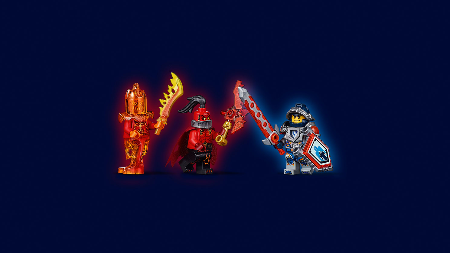 Lego Nexo Knights. Роковое наступление генерала Магмара  